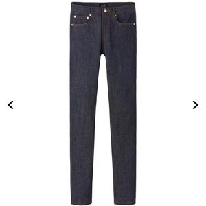 A.P.C. Petit New Standard Denim. Raw Indigo Unisex